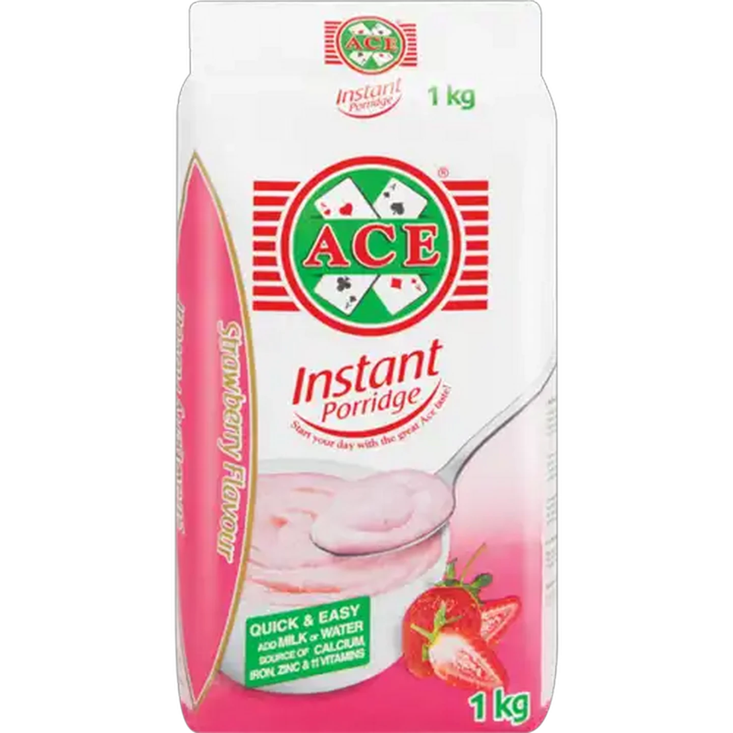 Image of ACE Strawberry Flavoured Instant Porridge 1kg