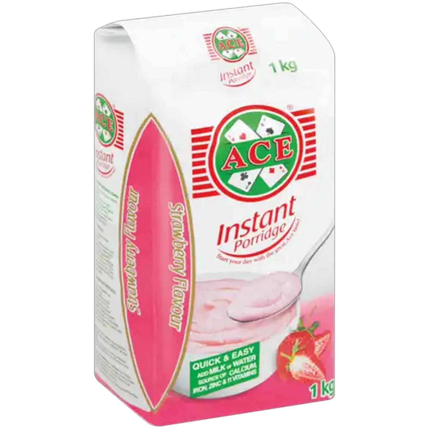 Image of ACE Strawberry Flavoured Instant Porridge 1kg