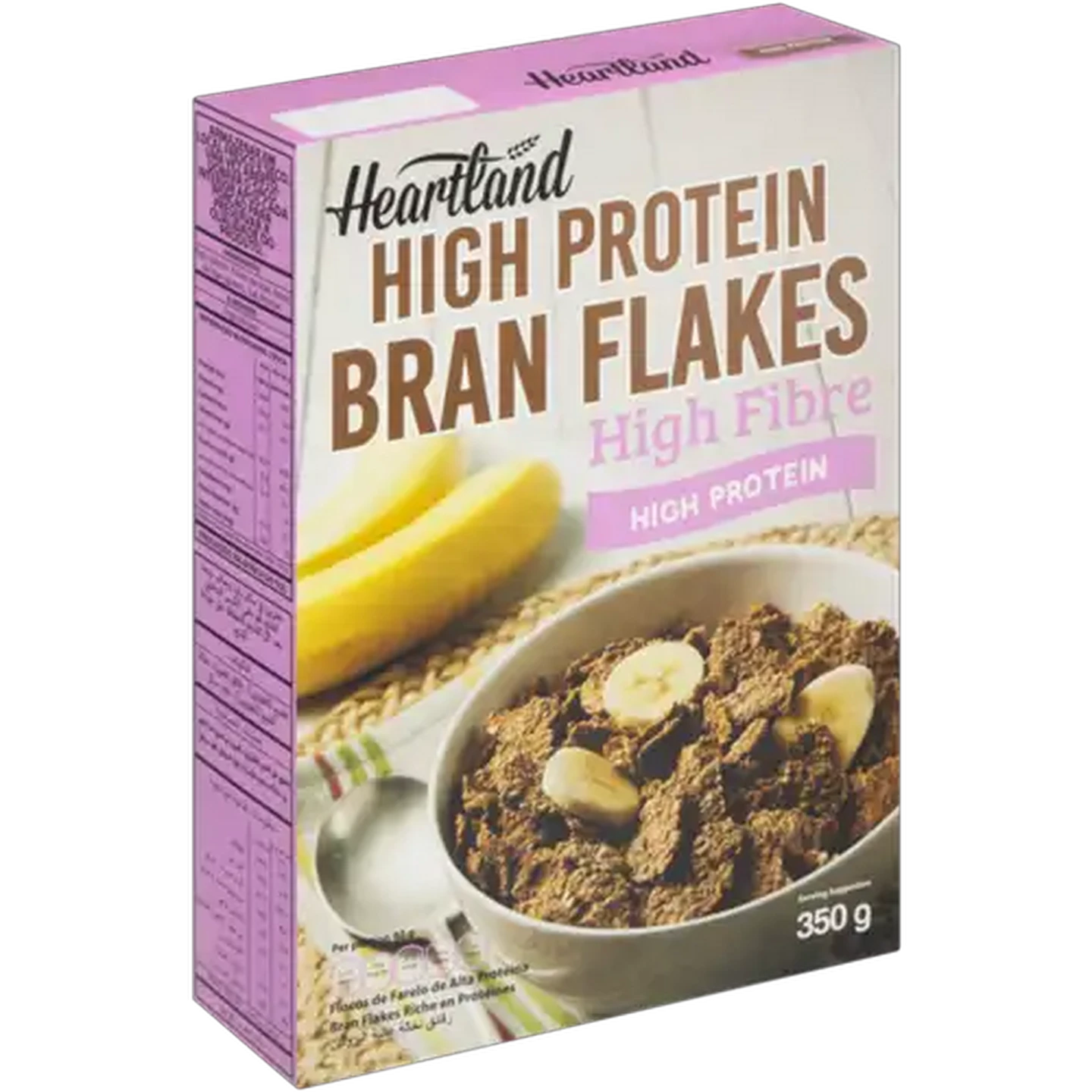 Image of Heartland High Protein Bran Flakes 350g
