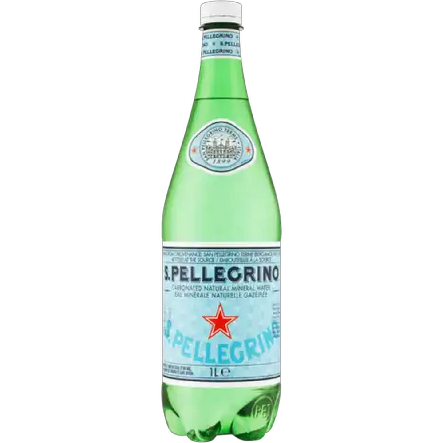 Image of Sanpellegrino Carbonated Natural Mineral Water 1L