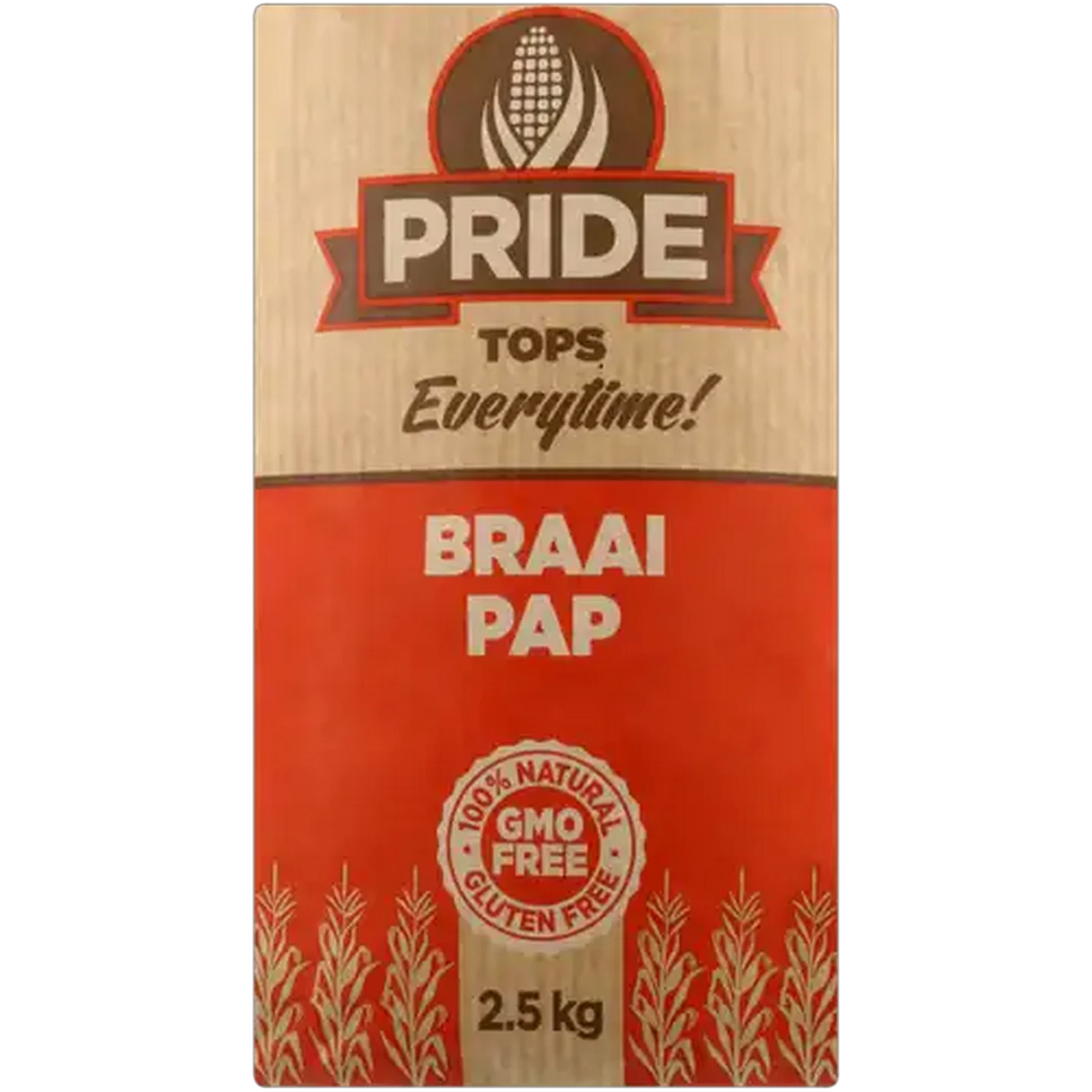 Image of Pride GMO Free Braai Pap 2.5kg