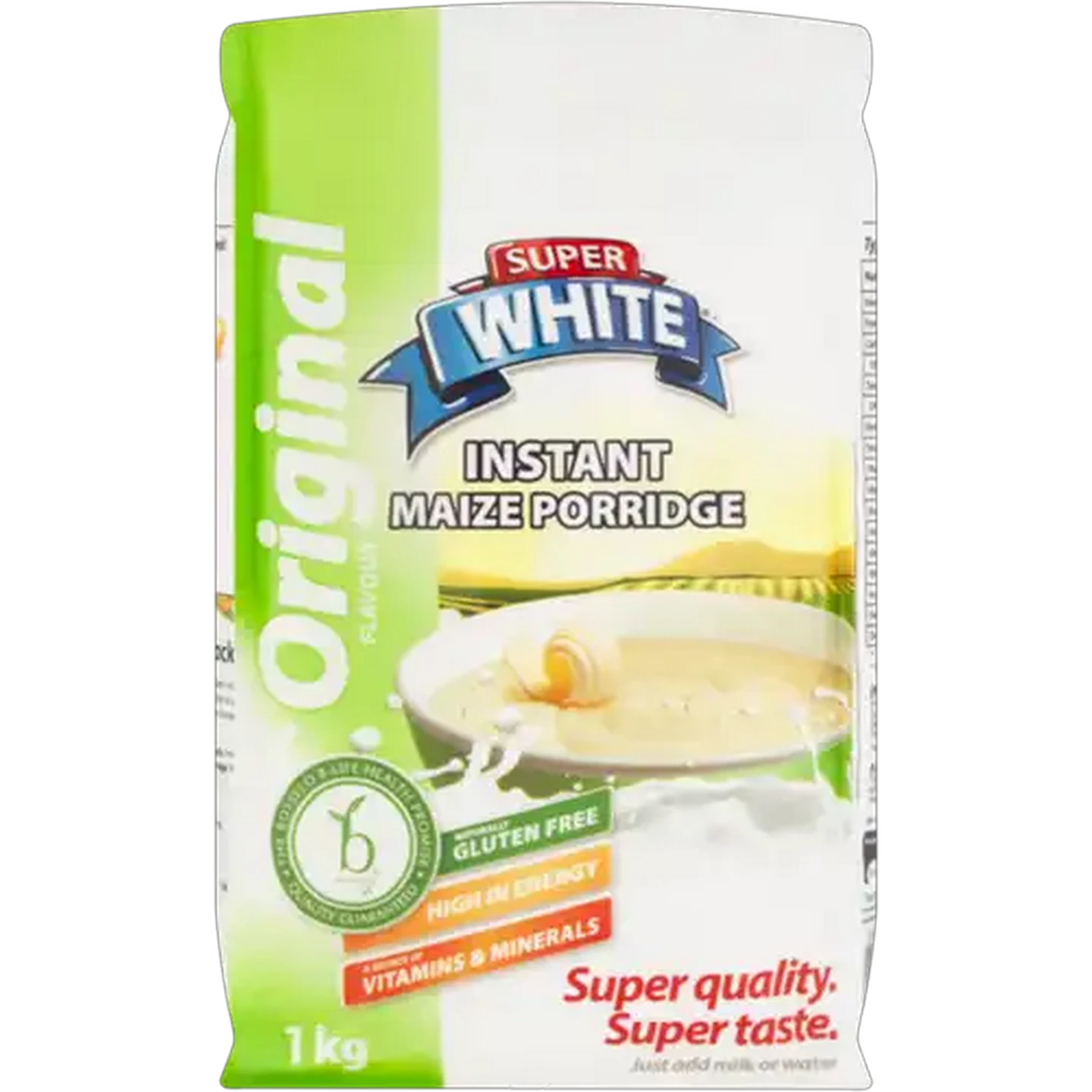 Image of Super White Original Flavour Instant Maize Porridge 1kg