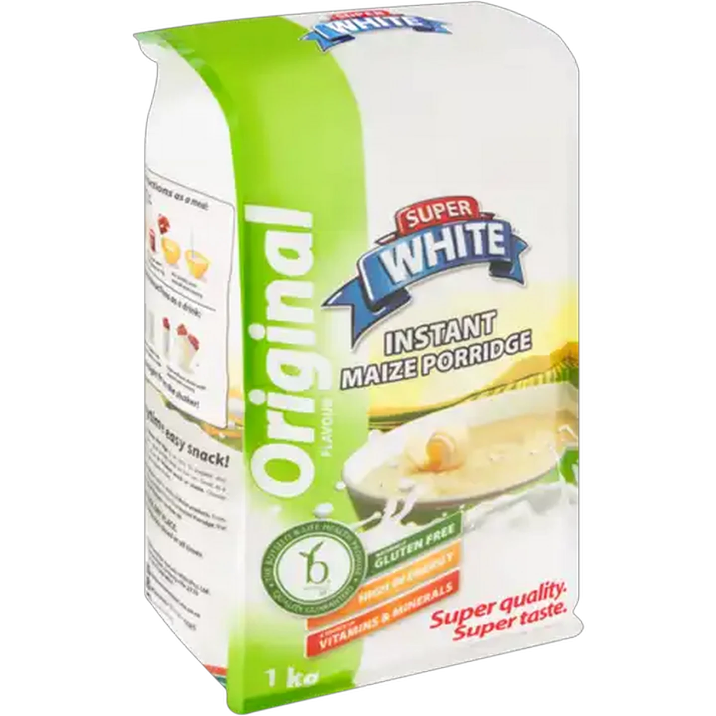 Image of Super White Original Flavour Instant Maize Porridge 1kg