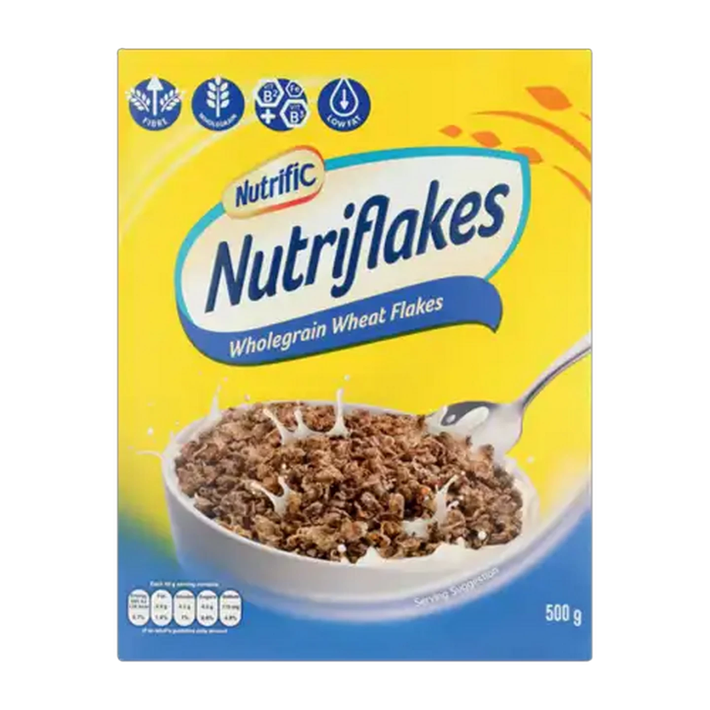 Image of Nutrific Nutriflakes Wholegrain Wheat Flakes 500g