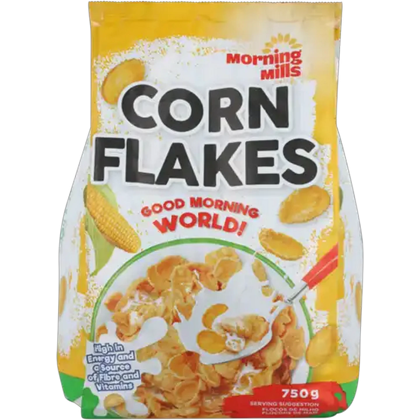 Image of Morning Mills Corn Flakes Cereal 750g