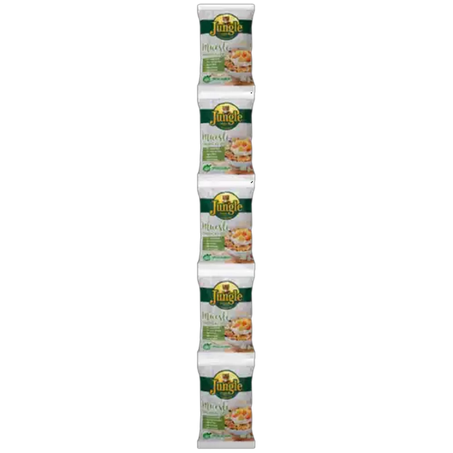 Image of Jungle Oats Tropical Muesli 5 x 40g