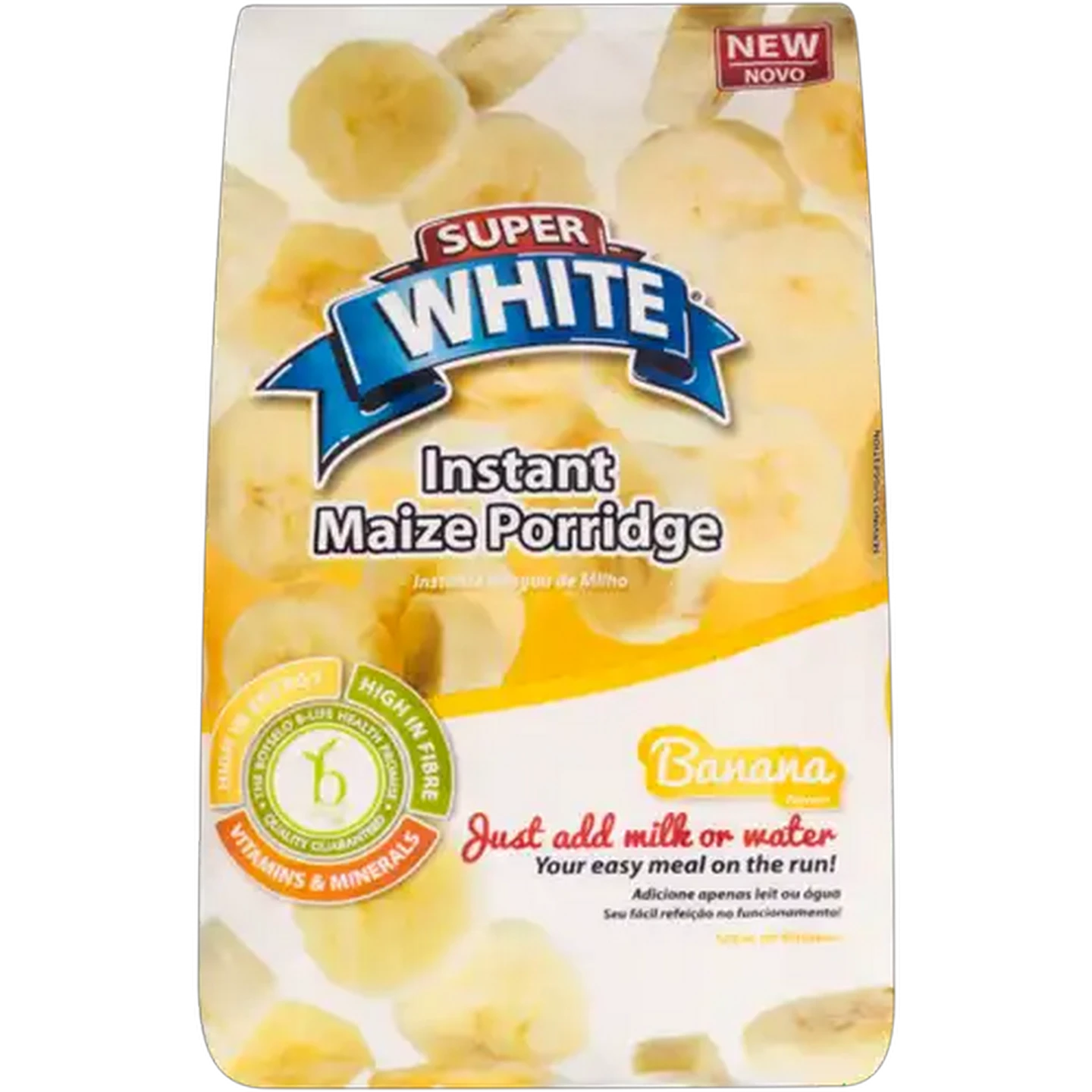 Image of Super White Banana Flavour Instant Maize Porridge 1kg
