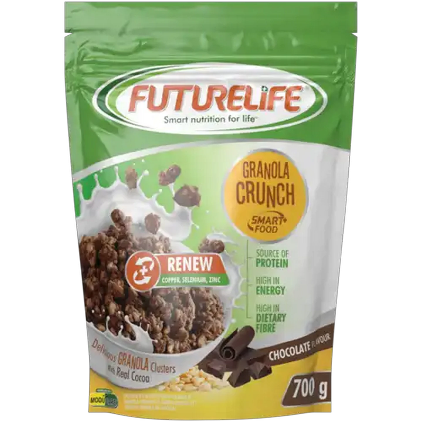 Image of FUTURELIFE Smart Food Chocolate Flavoured Granola Crunch 700g
