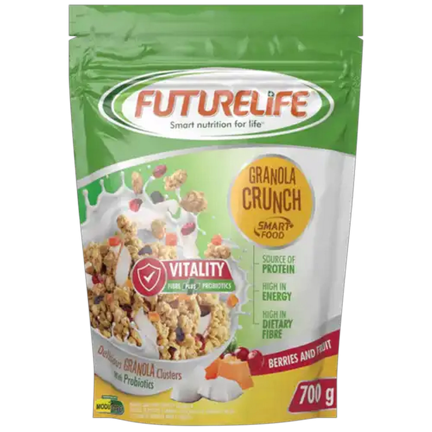 Image of FUTURELIFE Smart Food Granola Crunch Berries & Fruit Flavoured Granola Cereal 700g