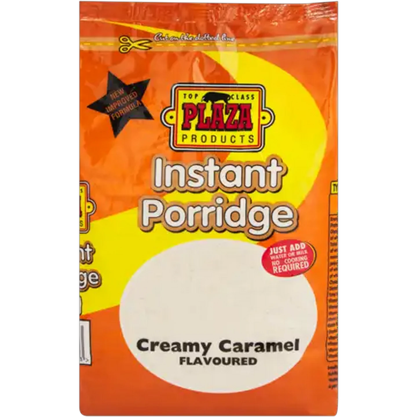 Image of Plaza Creamy Caramel Flavoured Instant Porridge 1kg