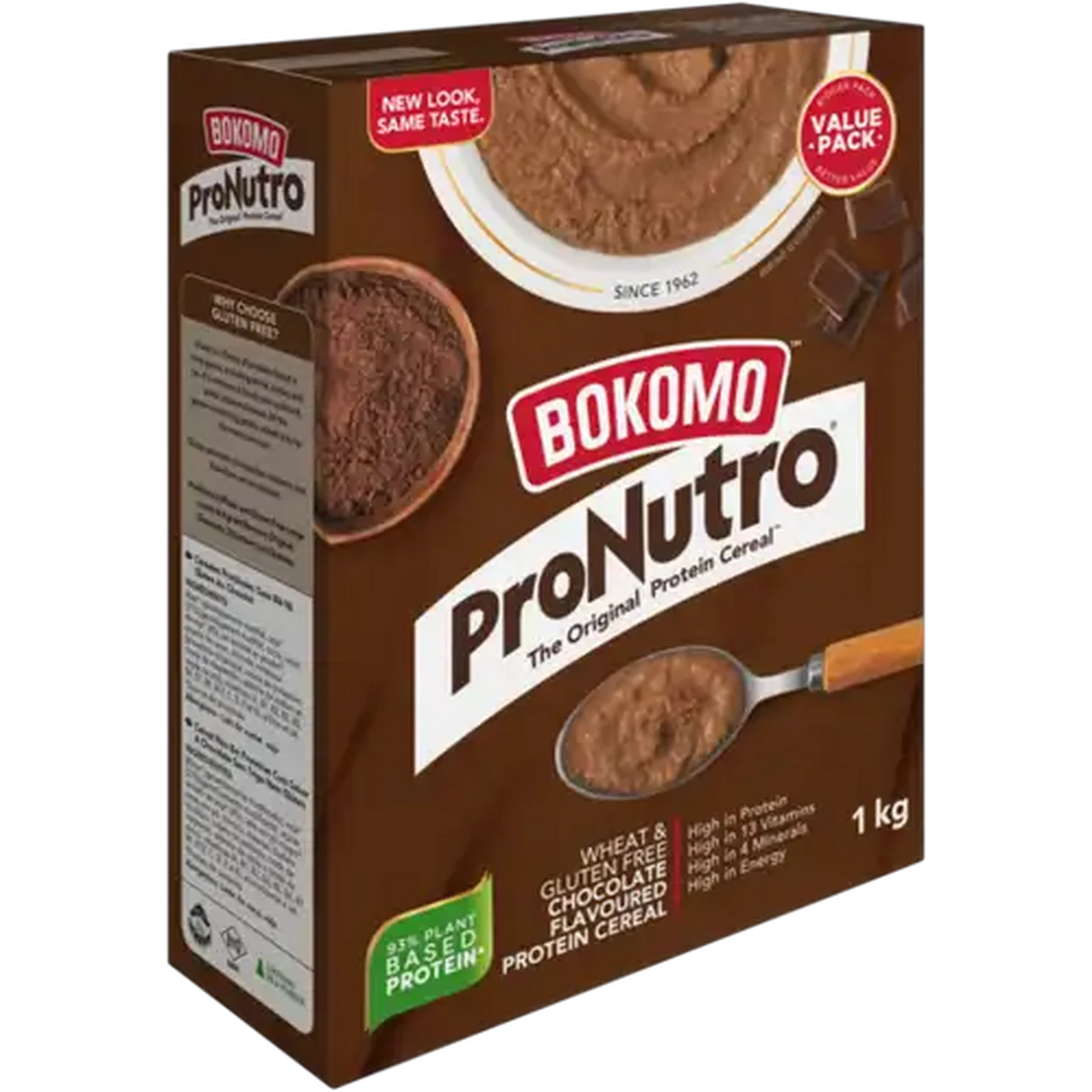 Image of ProNutro Wheat & Gluten Free Chocolate Flavoured Protein Cereal 1kg
