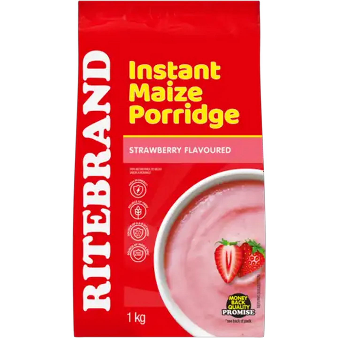 Image of Ritebrand Strawberry Flavoured Instant Maize Porridge 1kg