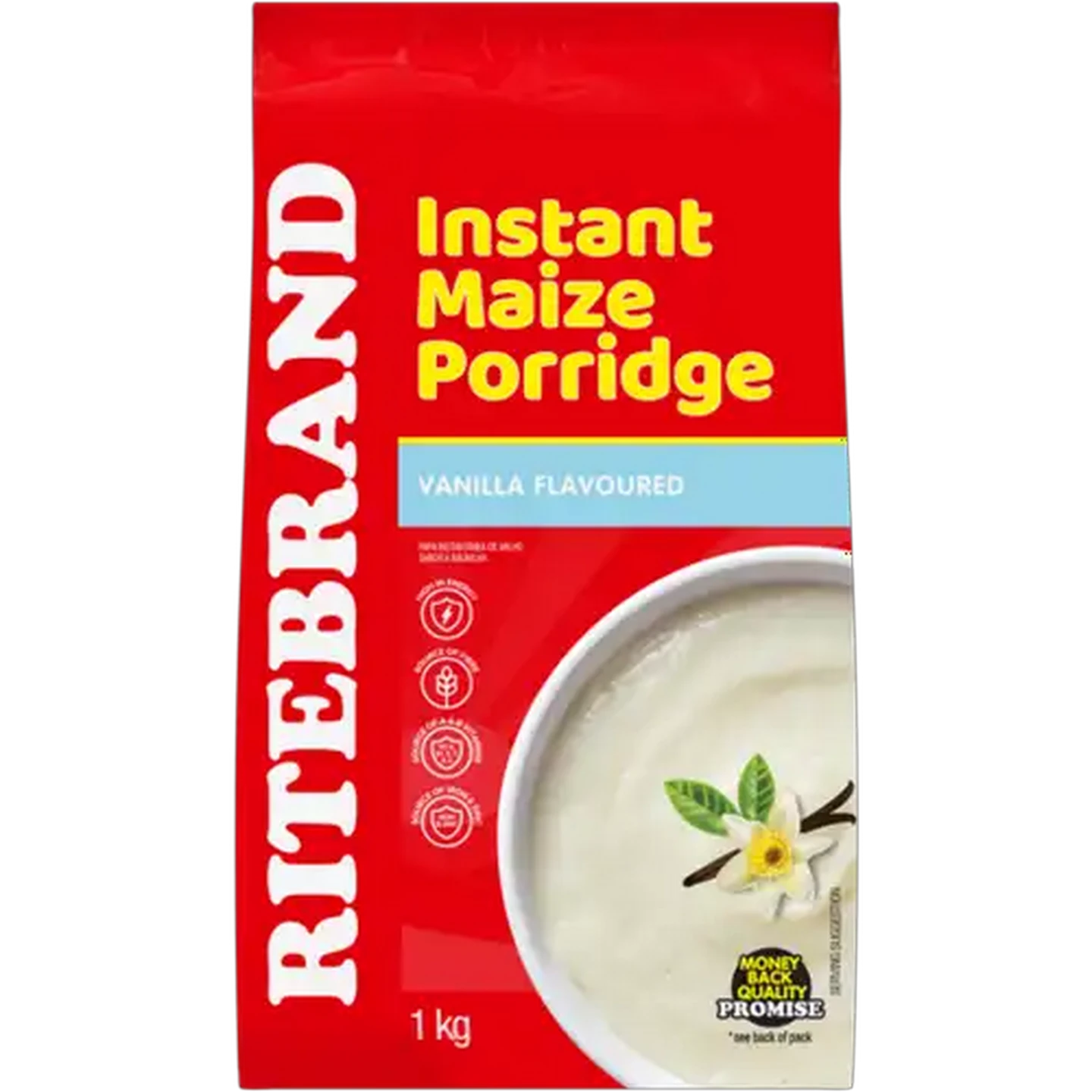 Image of Ritebrand Vanilla Flavoured Instant Maize Porridge 1kg