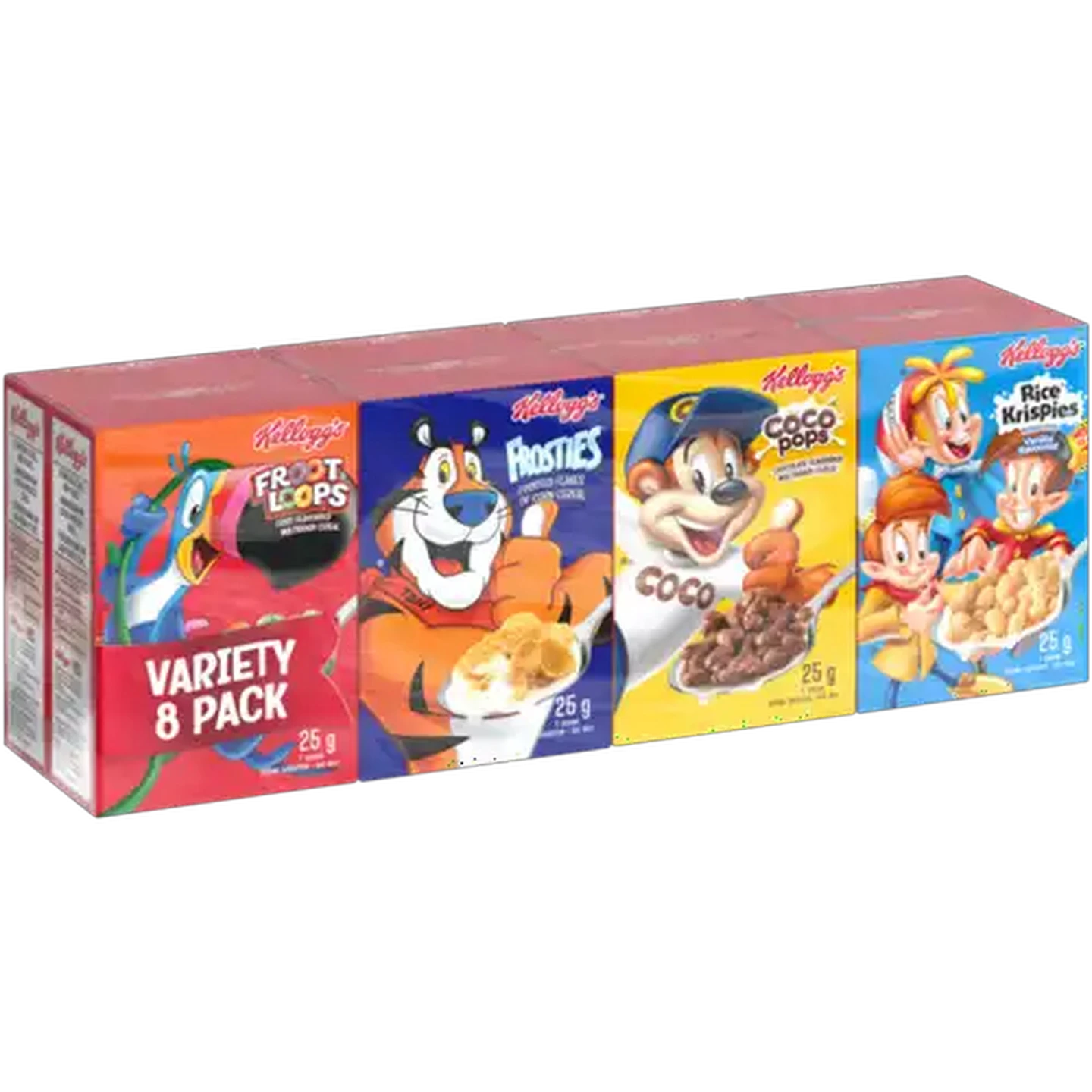 Image of Kellogg's Cereal Variety Pack 8 x 25g