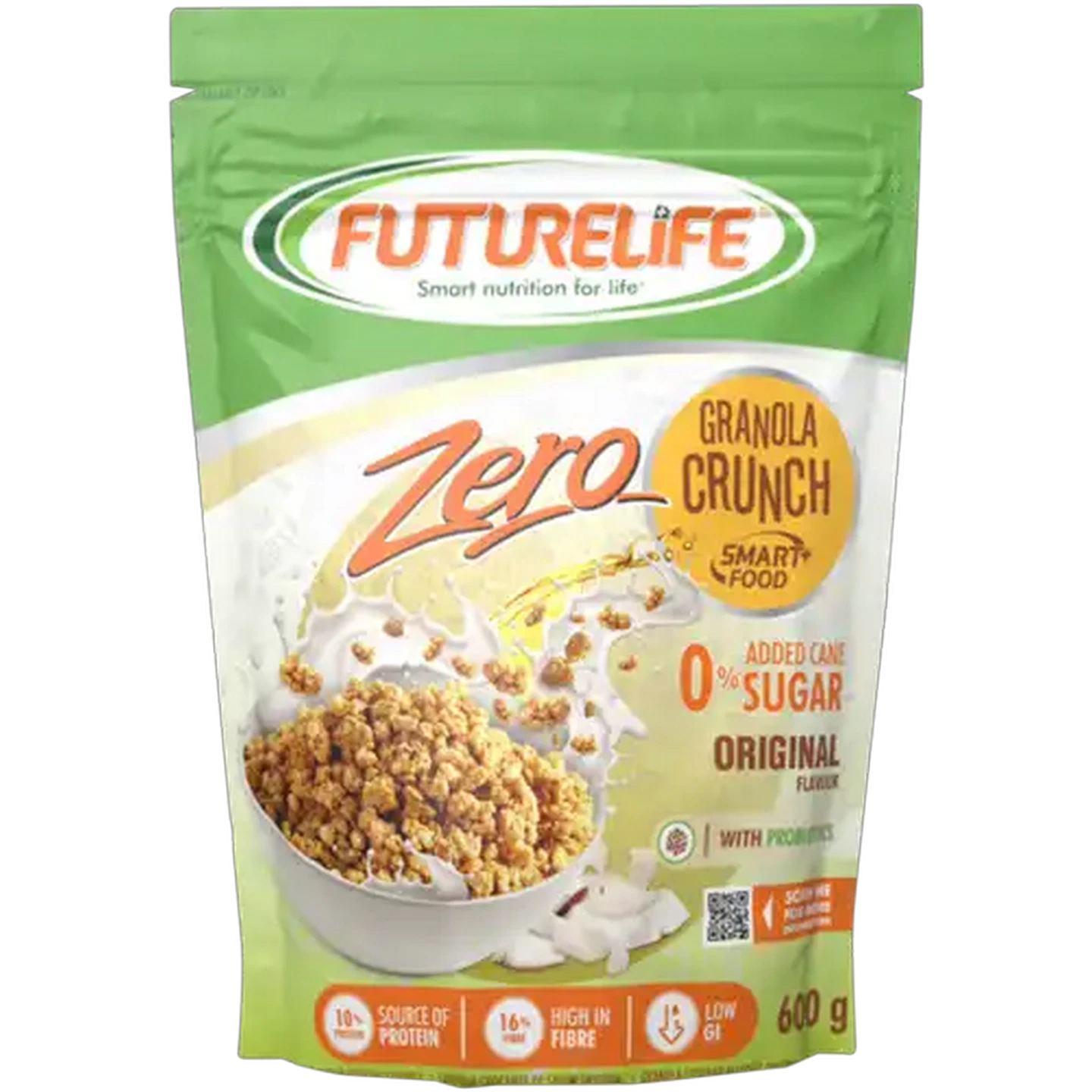 Image of FUTURELIFE Smart Food Original Flavour Zero Granola Crunch Cereal 600g