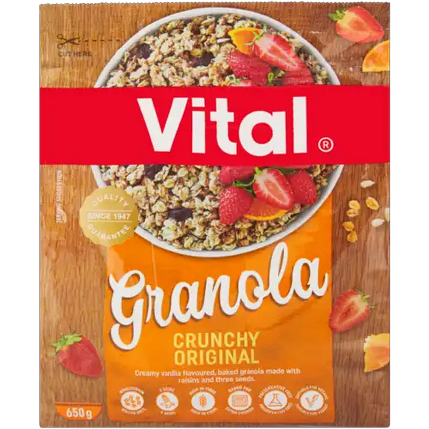 Image of Vital Crunchy Original Granola 650g