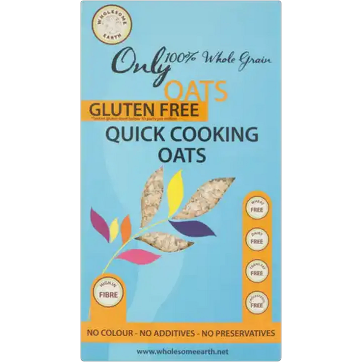 Image of Wholesome Earth Gluten Free Quick Cooking Oats 500g
