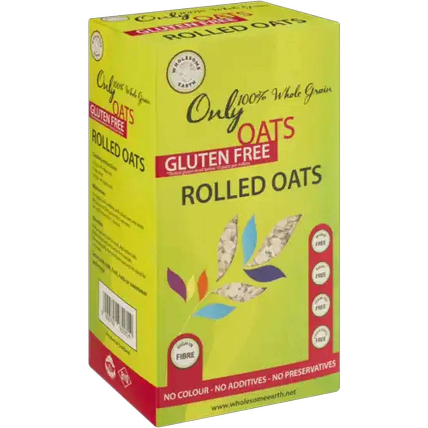 Image of Wholesome Earth Gluten Free Rolled Oats 500g