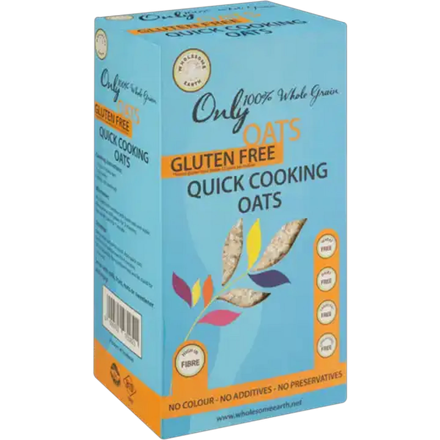 Image of Wholesome Earth Gluten Free Quick Cooking Oats 500g