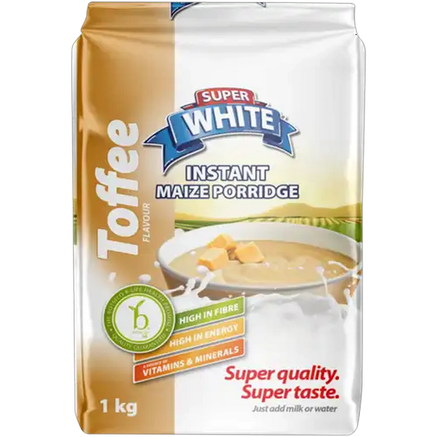 Image of Super White Toffee Flavour Instant Maize Porridge 1kg