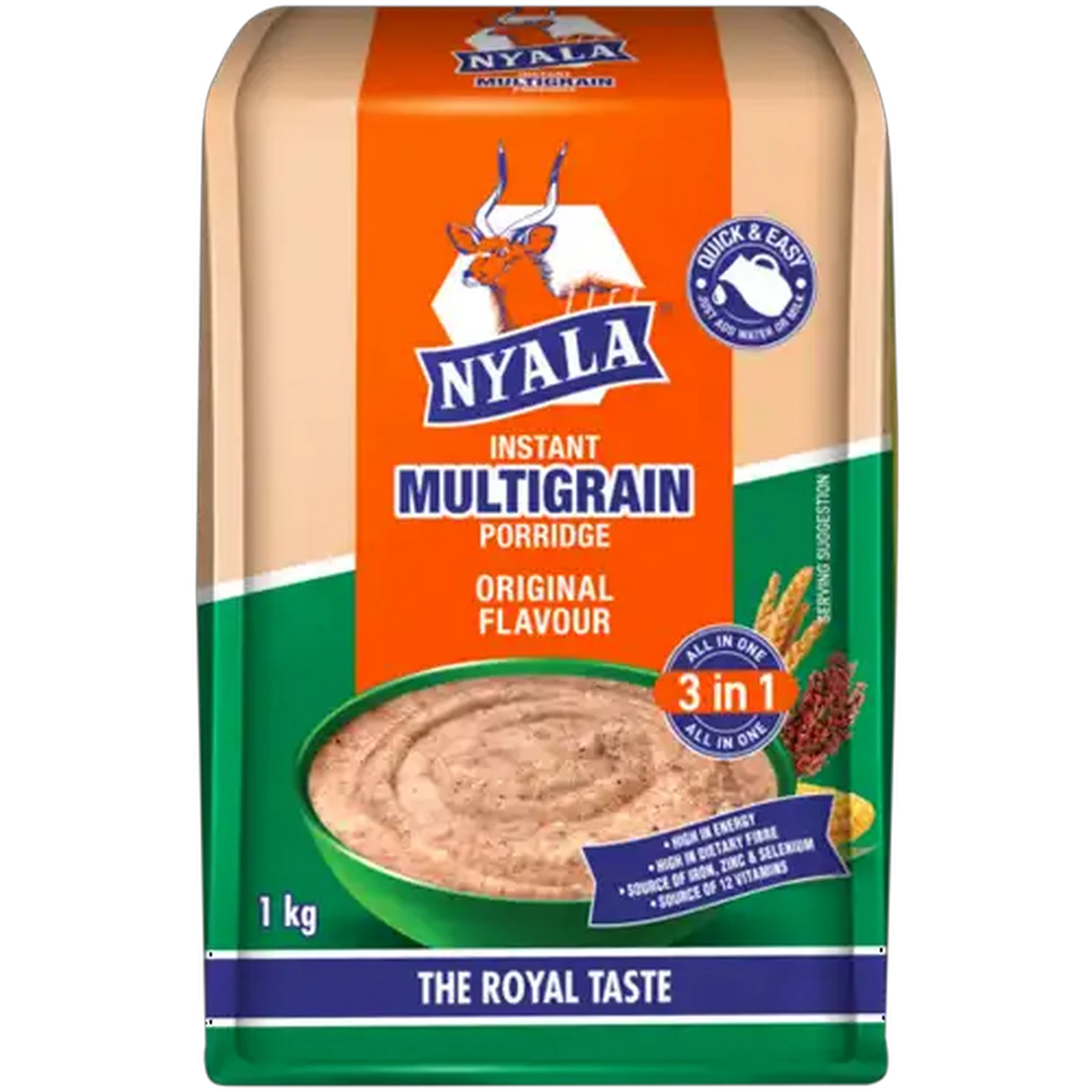 Image of Nyala Original Flavour Instant Multigrain Porridge 1kg