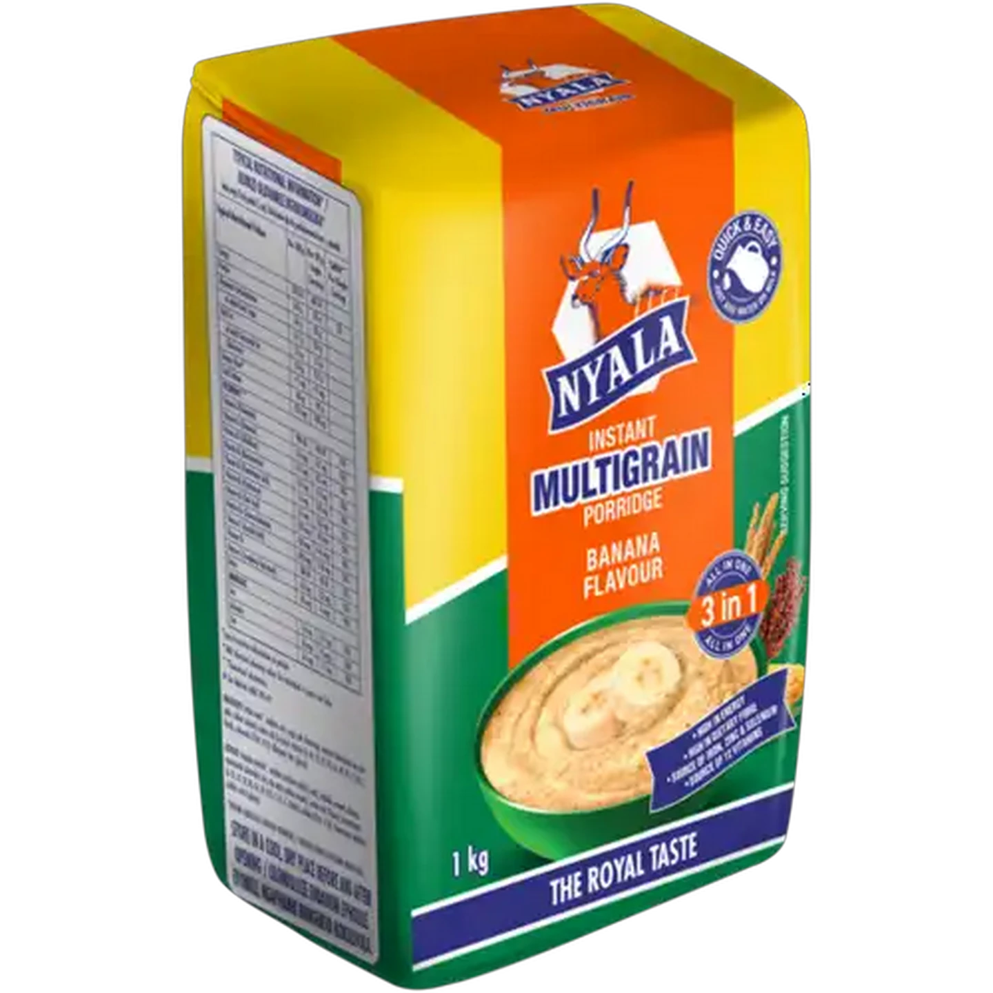 Image of Nyala Banana Flavour Instant Multigrain Porridge 1kg