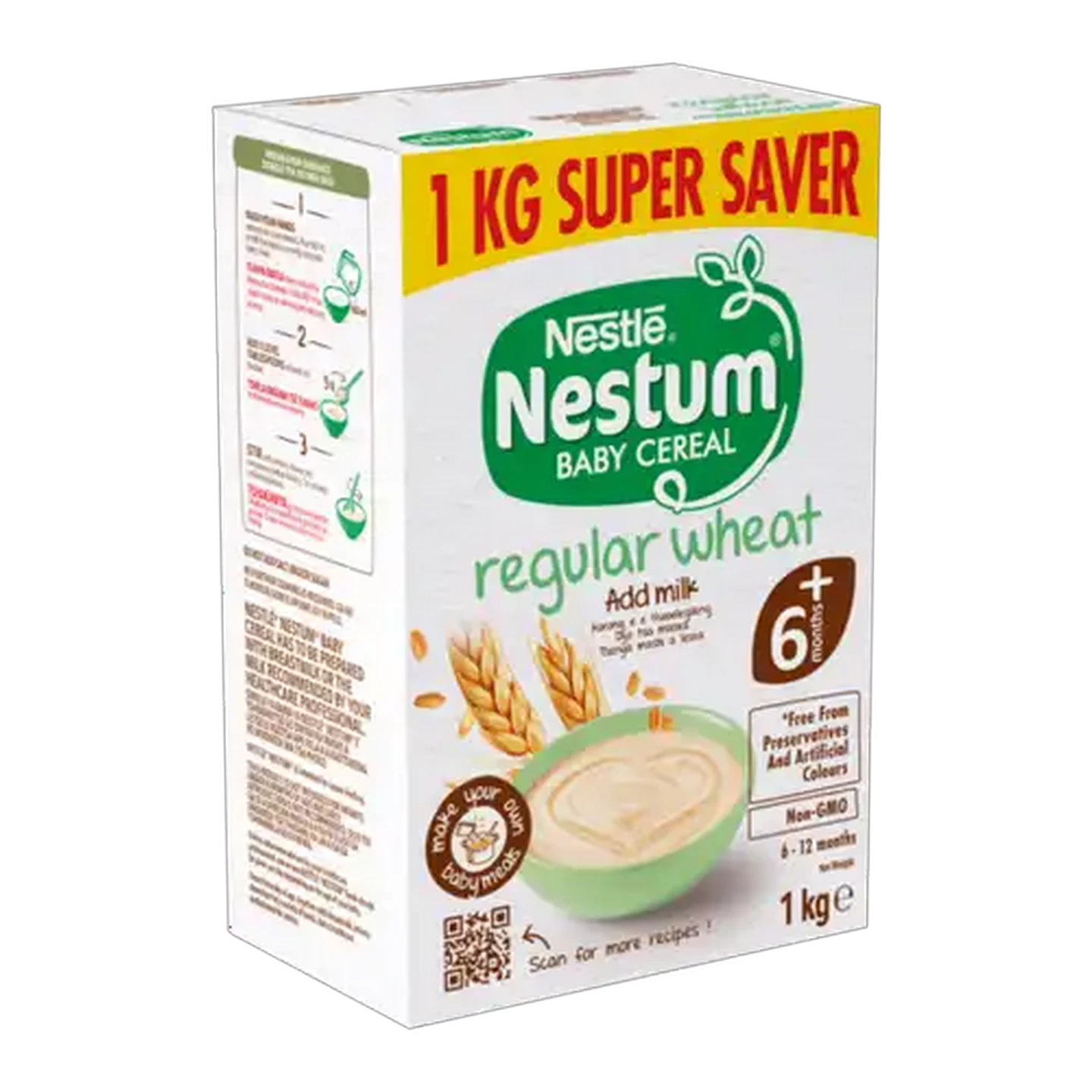 Image of Nestlé Nestum Regular Wheat Baby Cereal 1kg