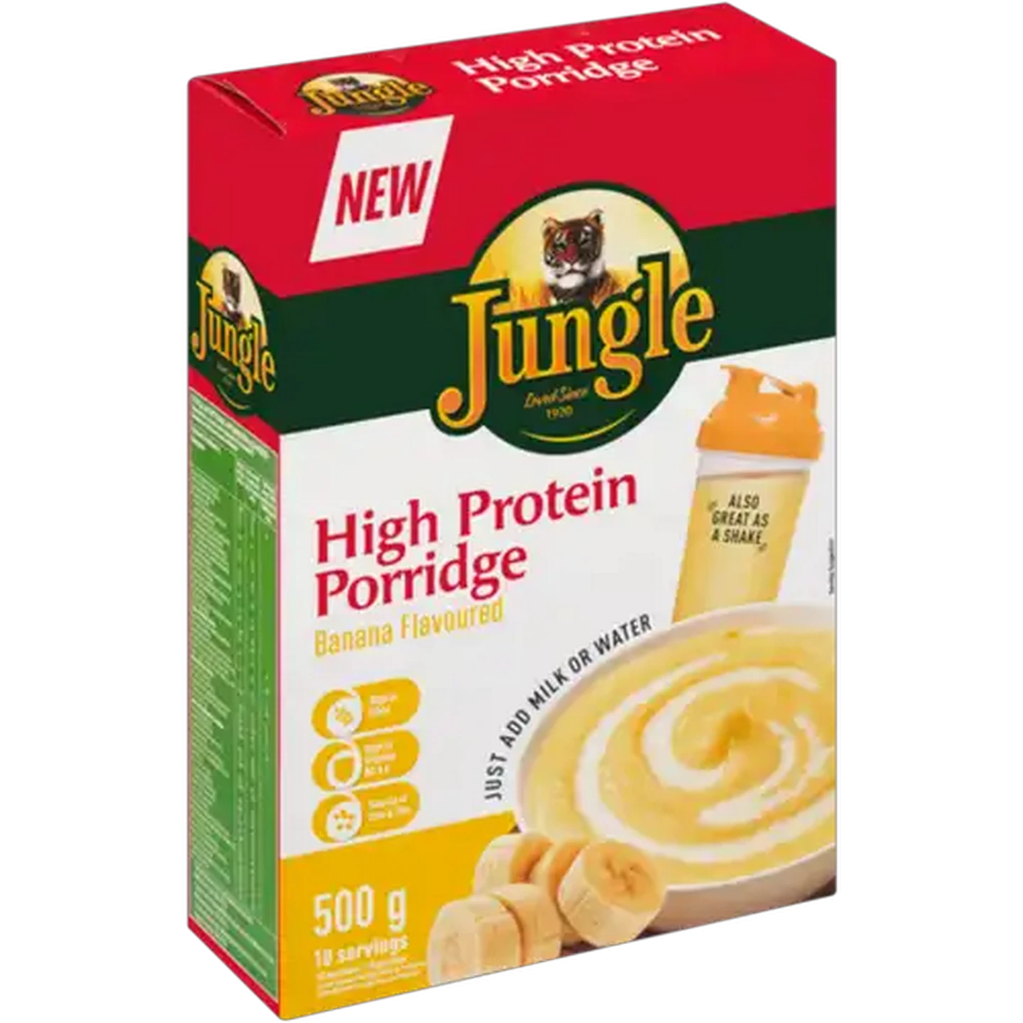 Image of Jungle Banana Flavoured High Protein Porridge 500g