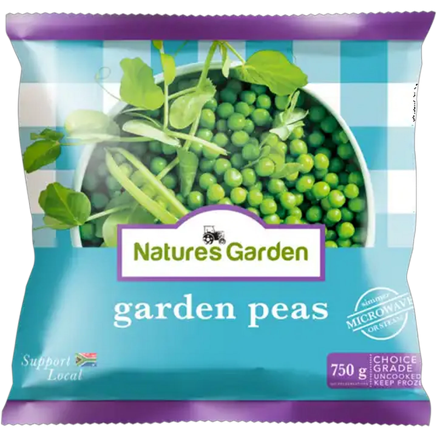 Image of Nature's Garden Frozen Garden Peas 750g
