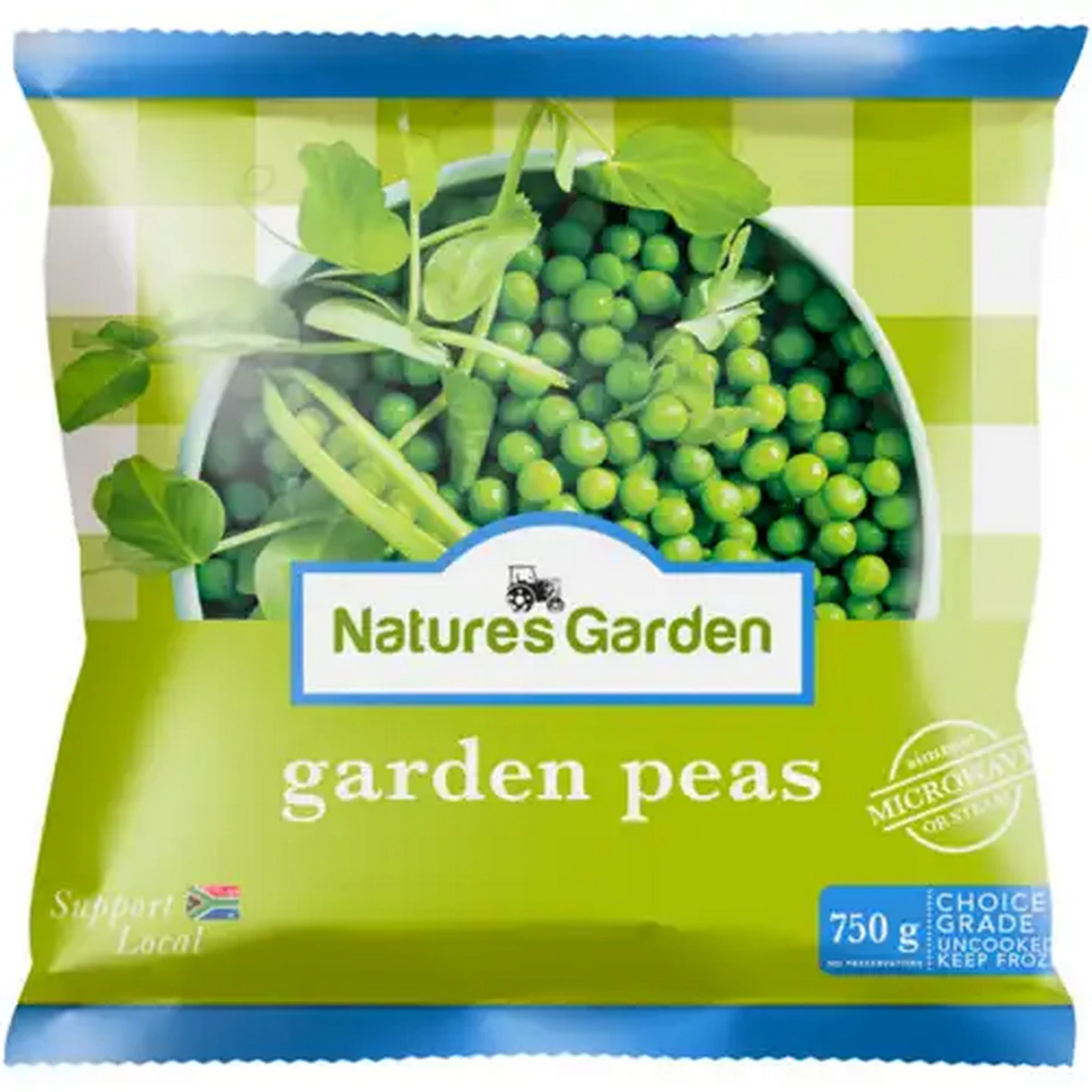 Image of Nature's Garden Frozen Garden Peas 750g
