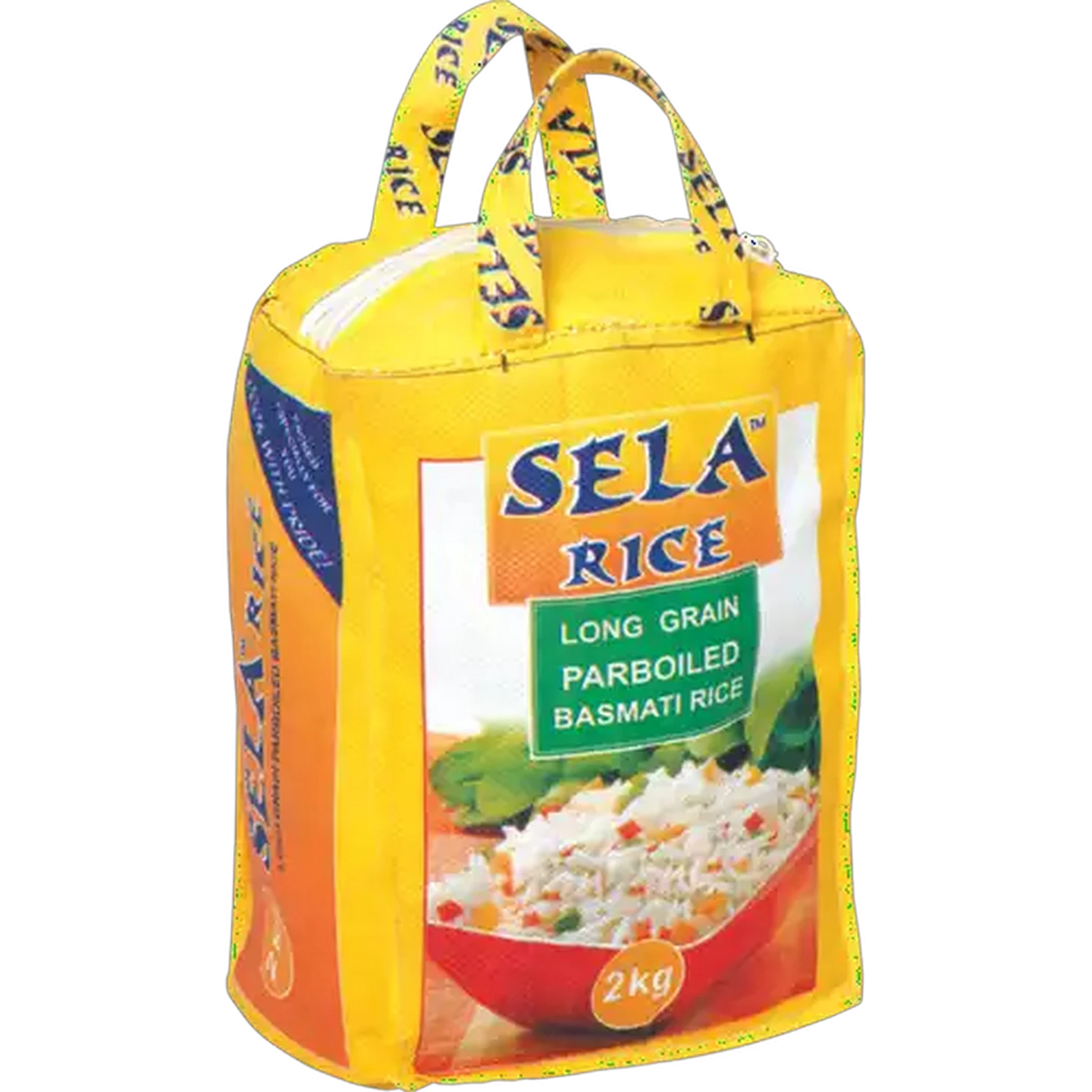 Image of Sela Long Grain Parboiled Basmati Rice 2kg
