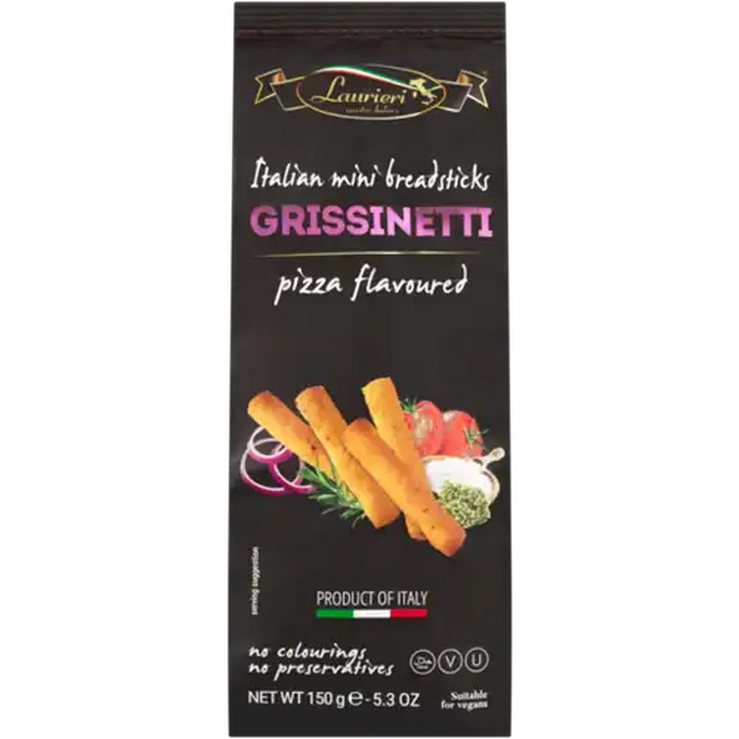 Image of Laurieri Pizza Flavoured Grissinetti 150g
