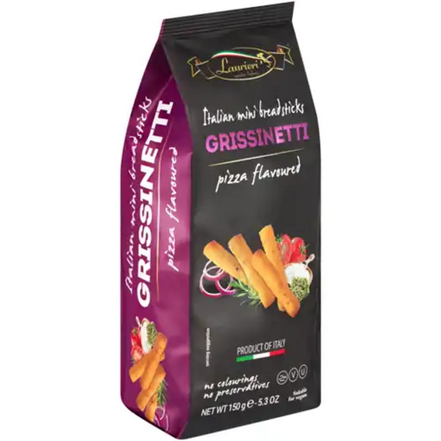 Image of Laurieri Pizza Flavoured Grissinetti 150g