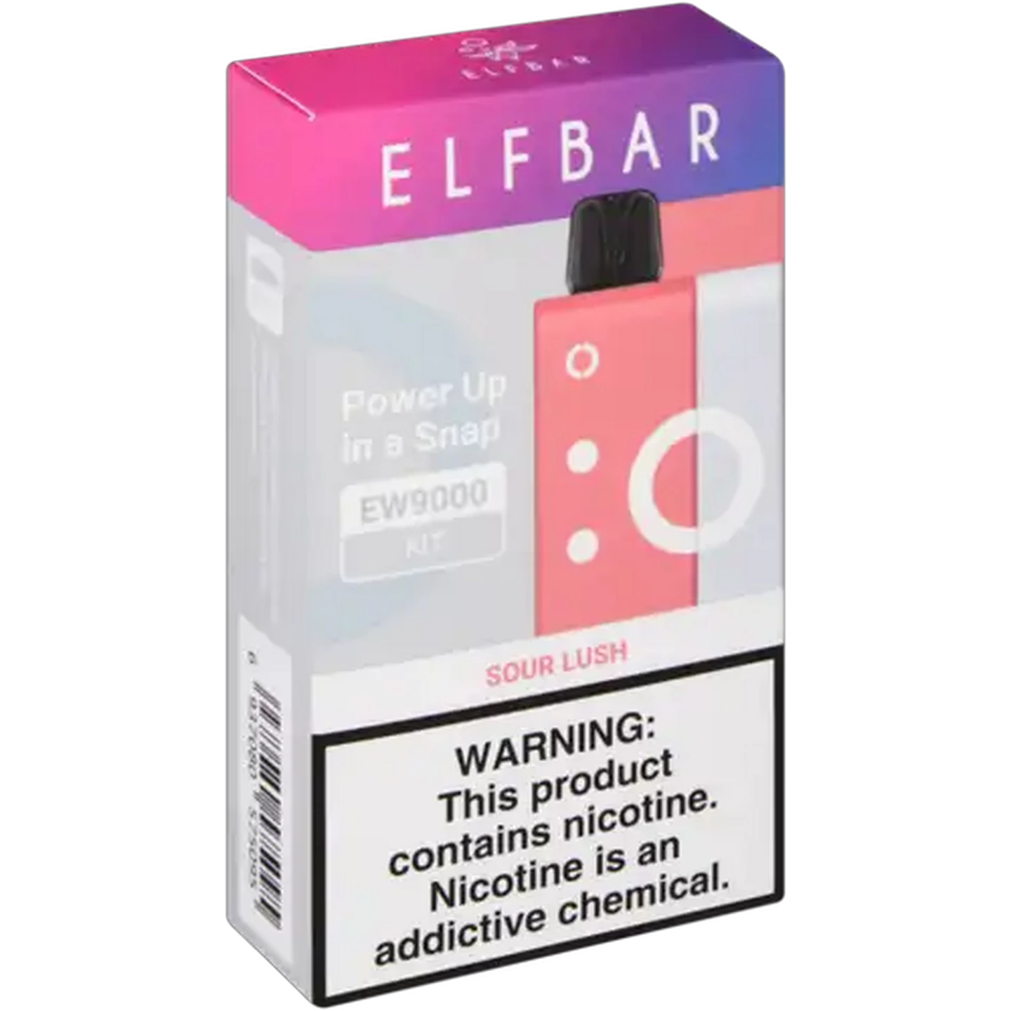 Image of ELFBAR EW9000 Sour Lush 5% Rechargeable Disposable Vape Kit 16ml (Non-Refundable. Non-Returnable.)