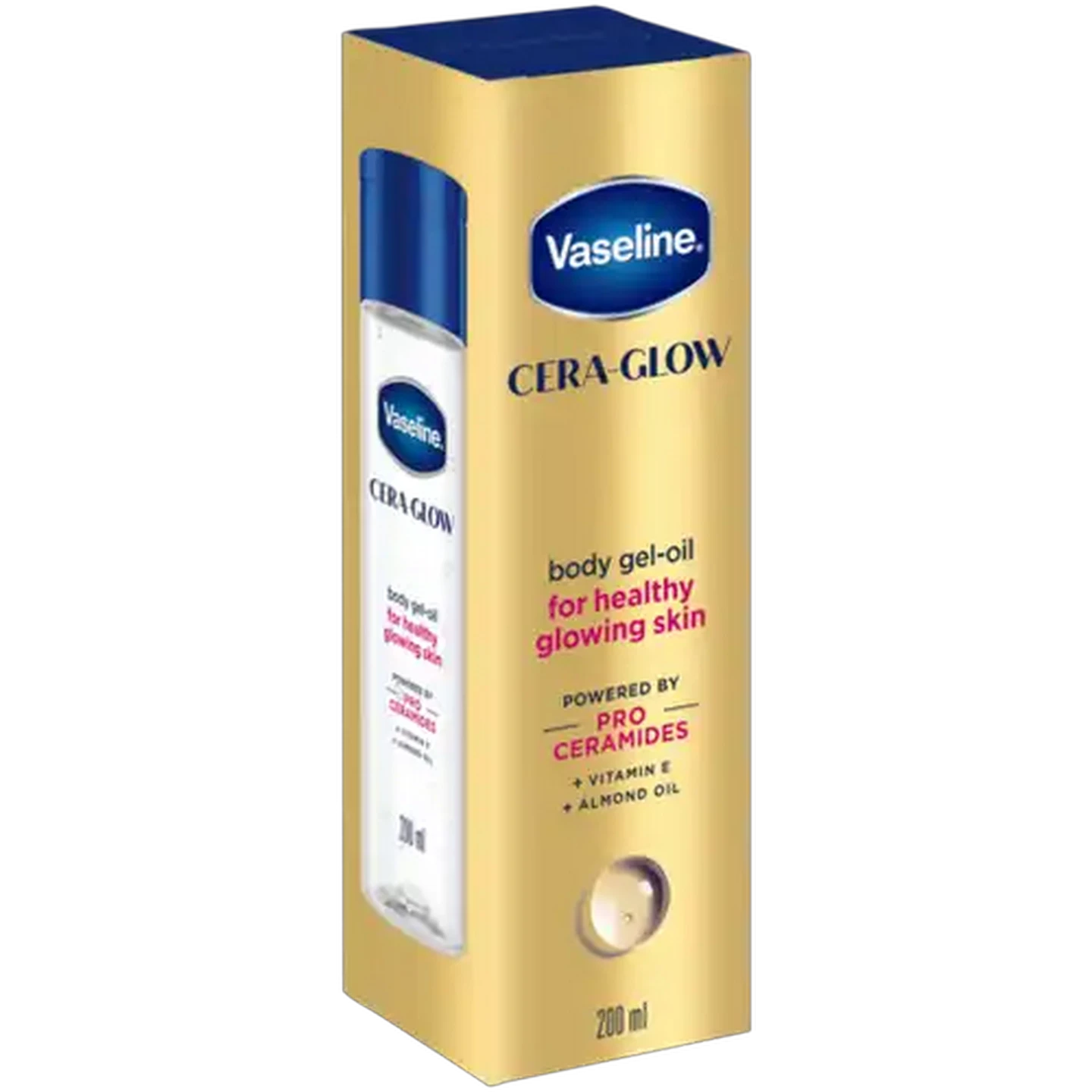 Image of Vaseline CERA-GLOW Body Gel-Oil 200ml