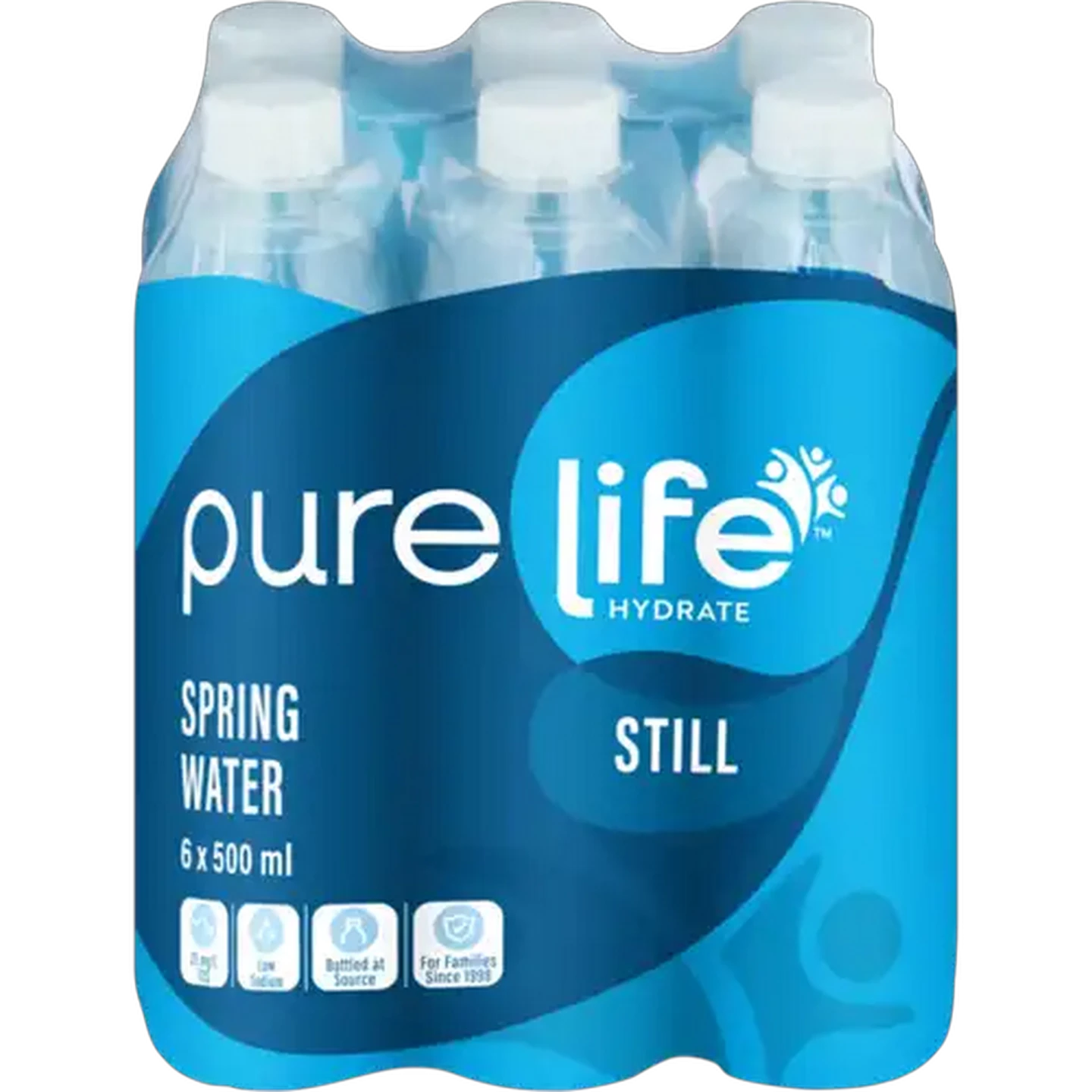Image of Nestlé Pure Life Still Spring Water 6 x 500ml