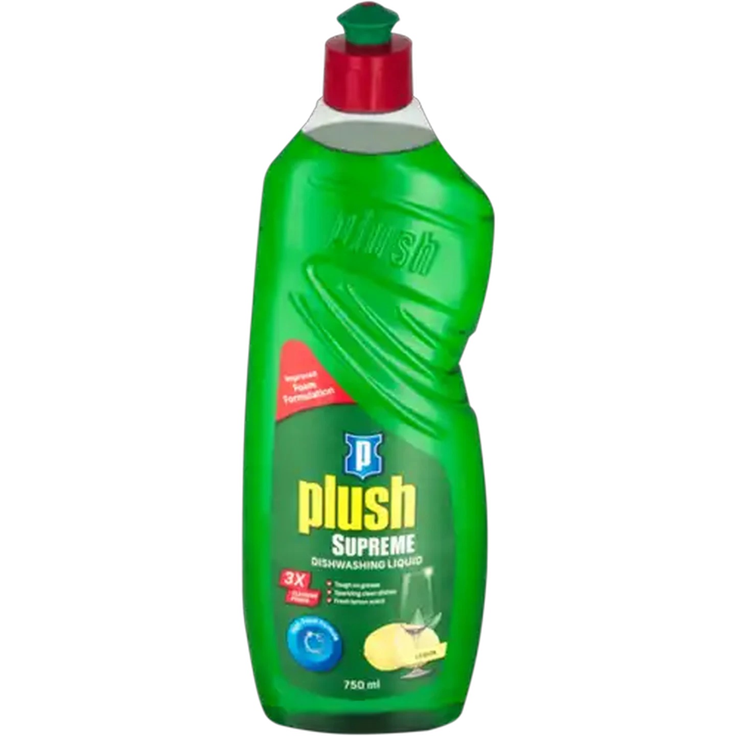 Image of Plush Supreme Lemon Dishwashing Liquid 750ml