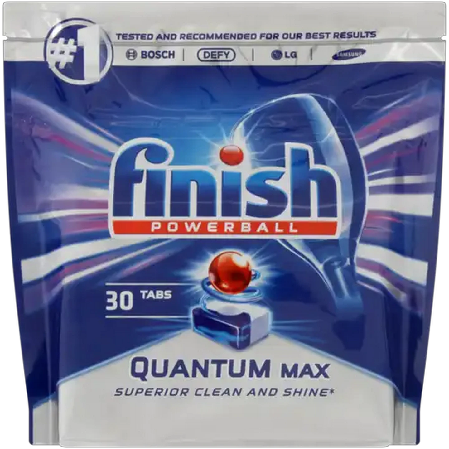 Image of Finish Quantum Max Dishwasher Tablets 30 Pack