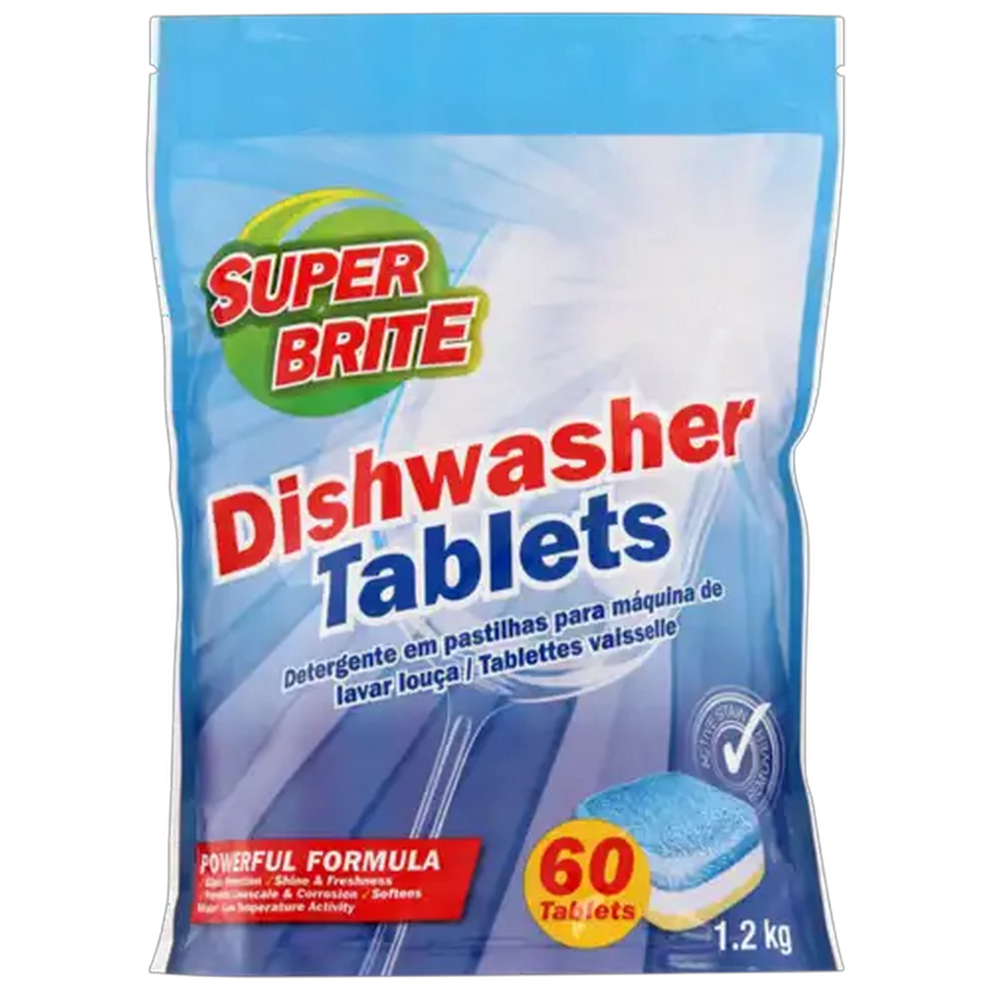 Image of Super Brite Dishwasher Tablets 60 Pack