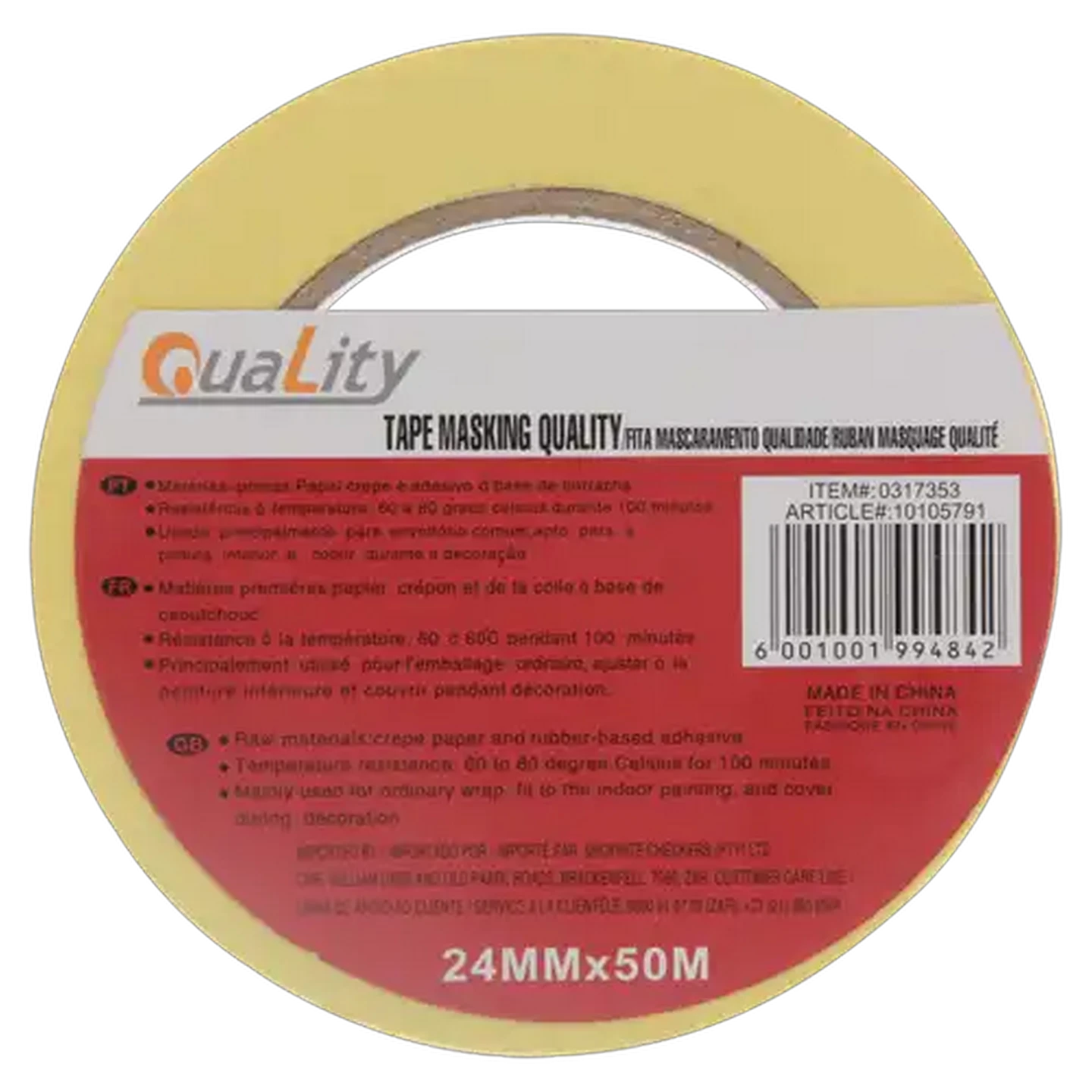 Image of Quality Masking Tape 24mm x 50m