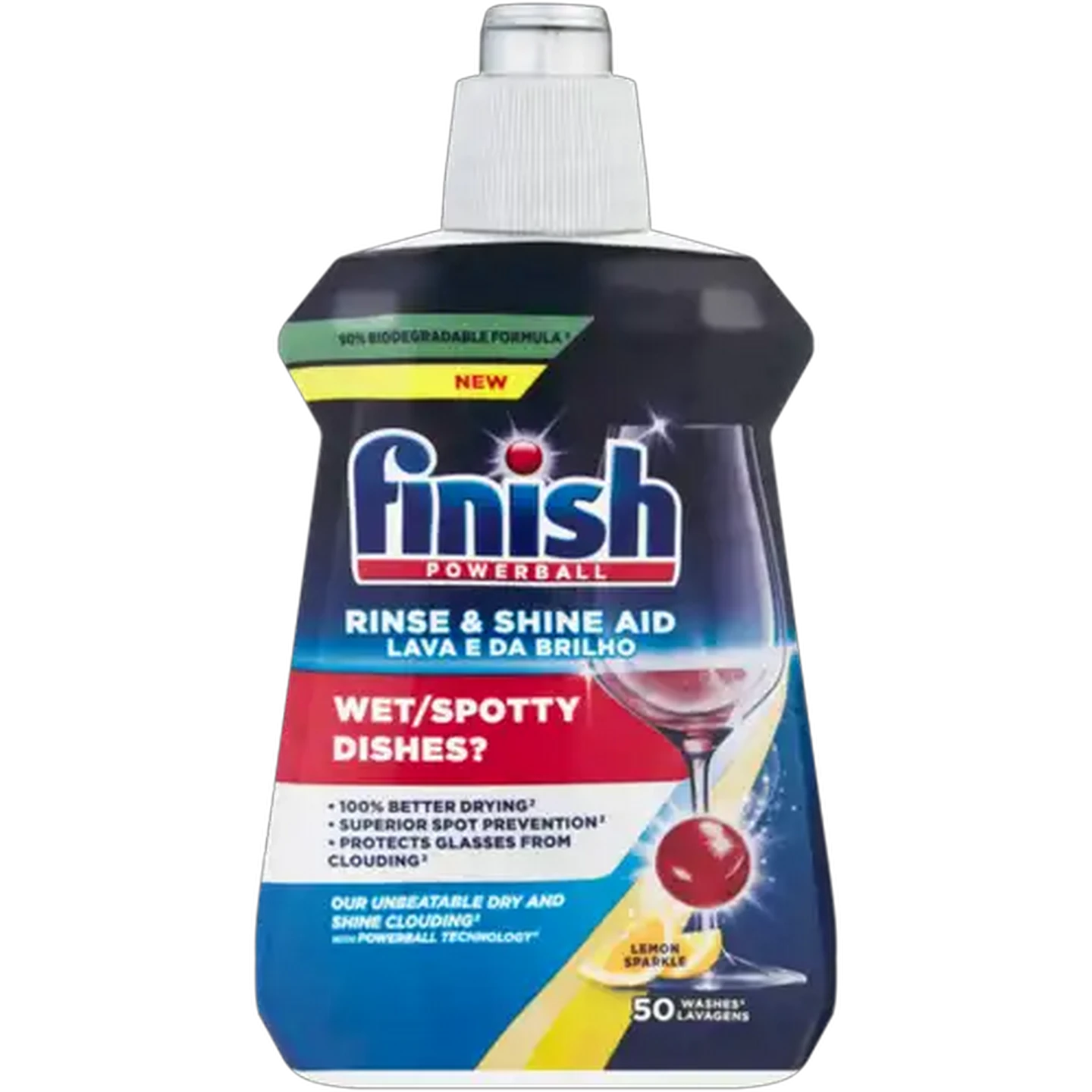 Image of Finish Lemon Sparkle Rinse & Shine Aid 250ml