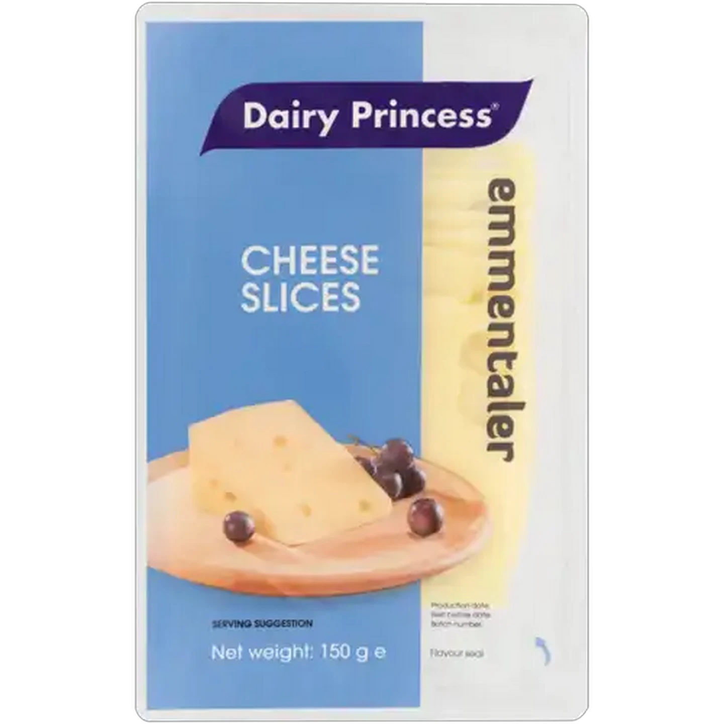 Image of Dairy Princess Emmentaler Cheese Slices 150g