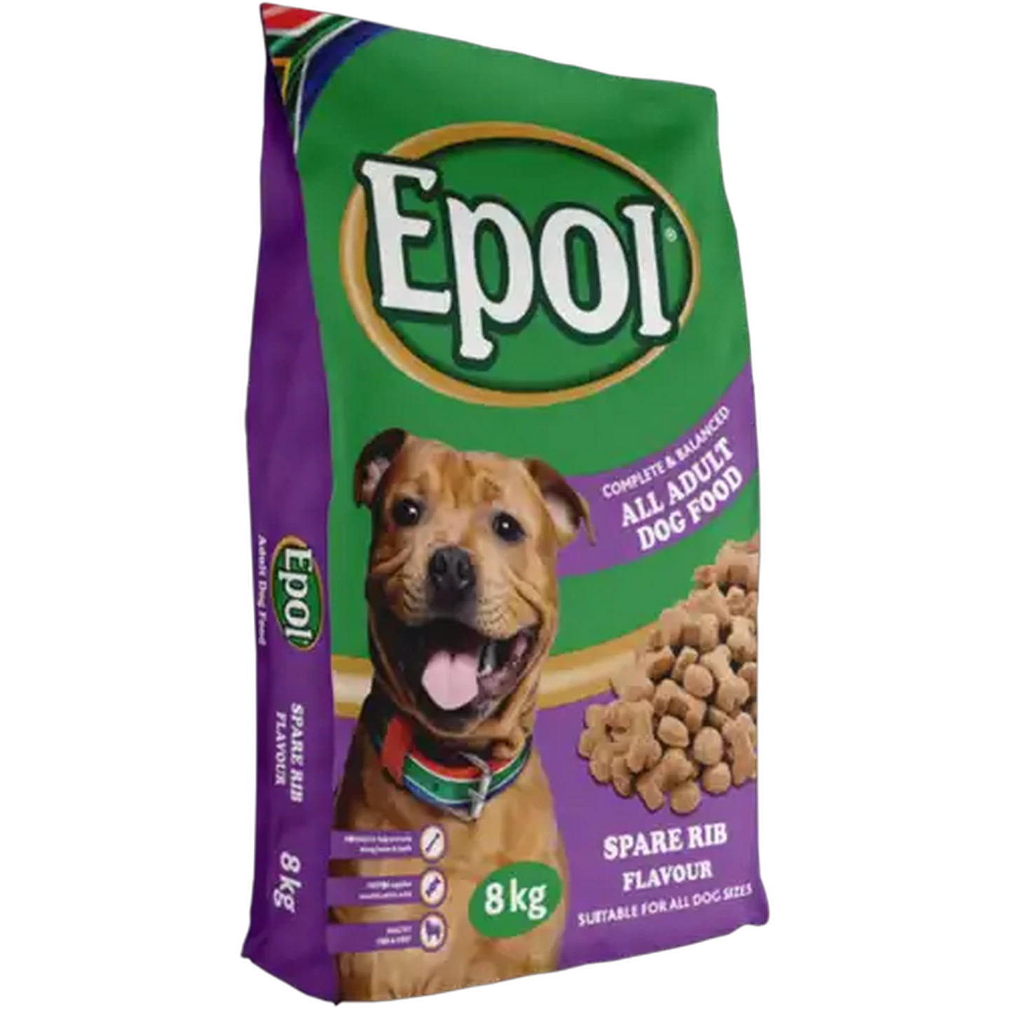 Image of Epol Spare Rib Flavour All Adult Dry Dog Food 8kg