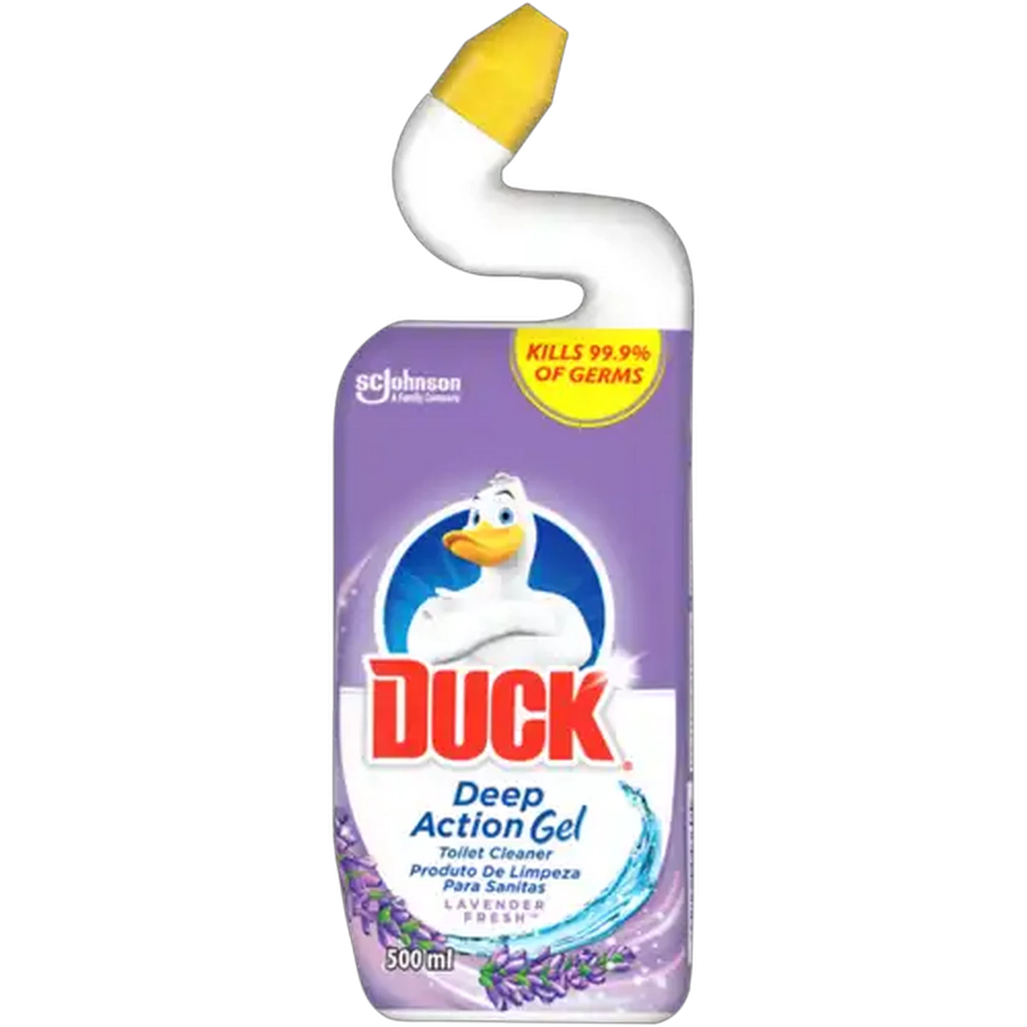 Image of Duck Deep Action Gel Lavender Fresh Toilet Cleaner 500ml