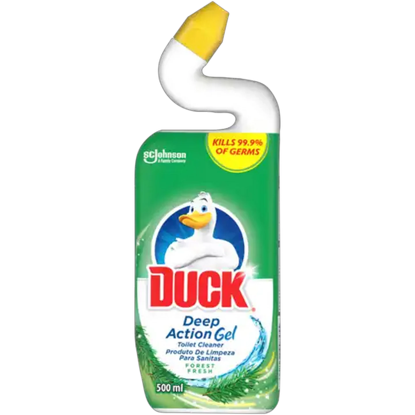 Image of Duck Deep Action Gel Forest Fresh Toilet Cleaner 500ml