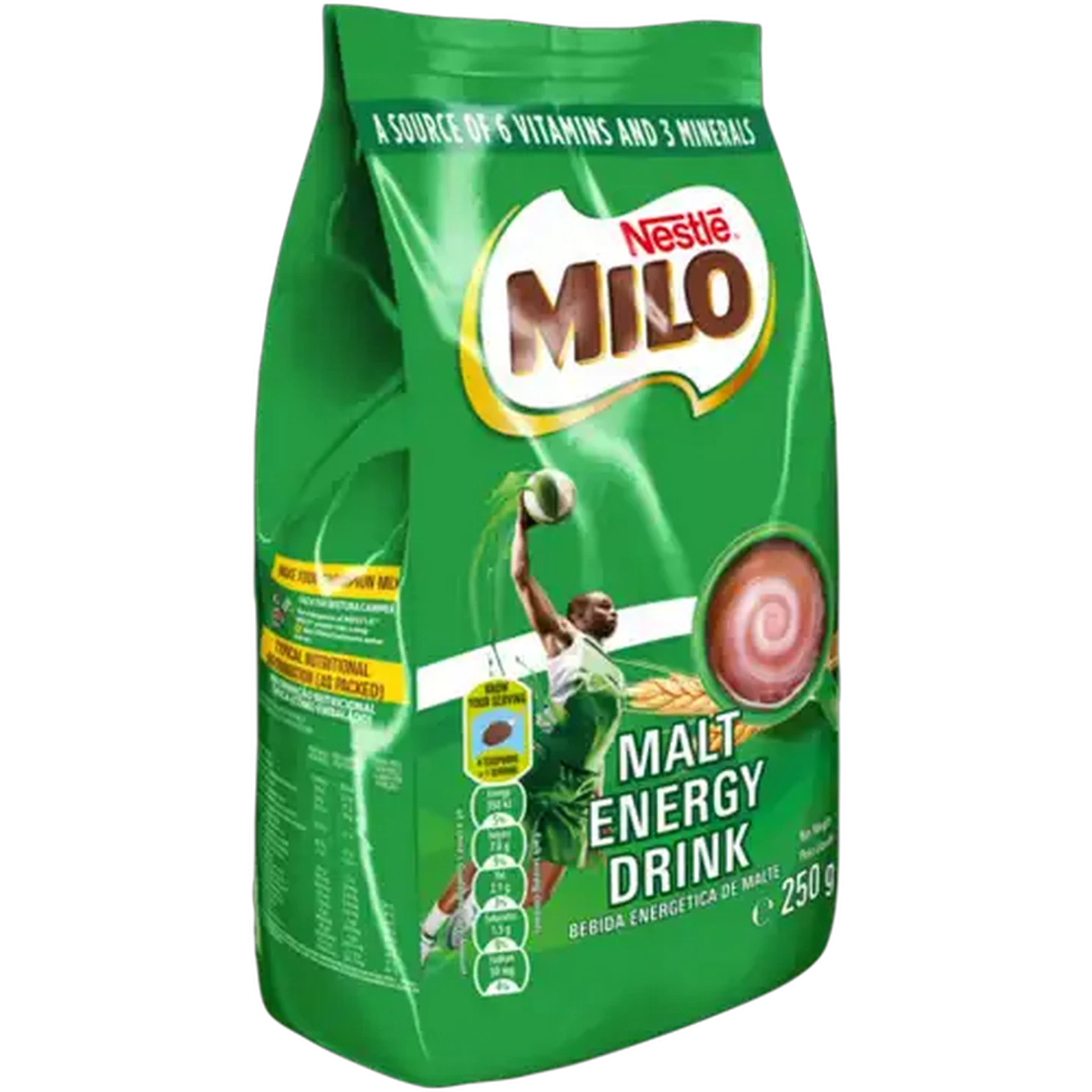 Image of Nestlé Milo Malt Energy Drink 250g