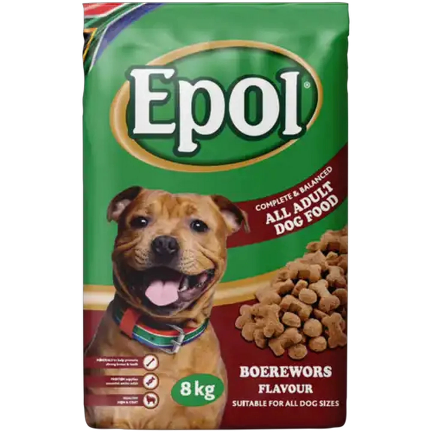 Image of Epol Boerewors Flavour All Adult Dry Dog Food 8kg