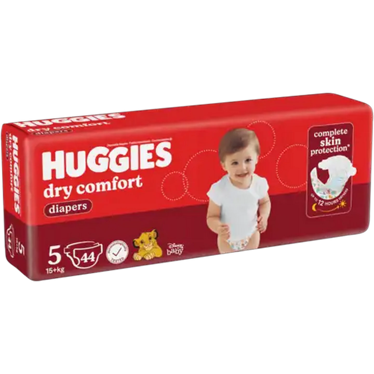 Image of Huggies Size 5 Dry Comfort Nappies 44 Pack