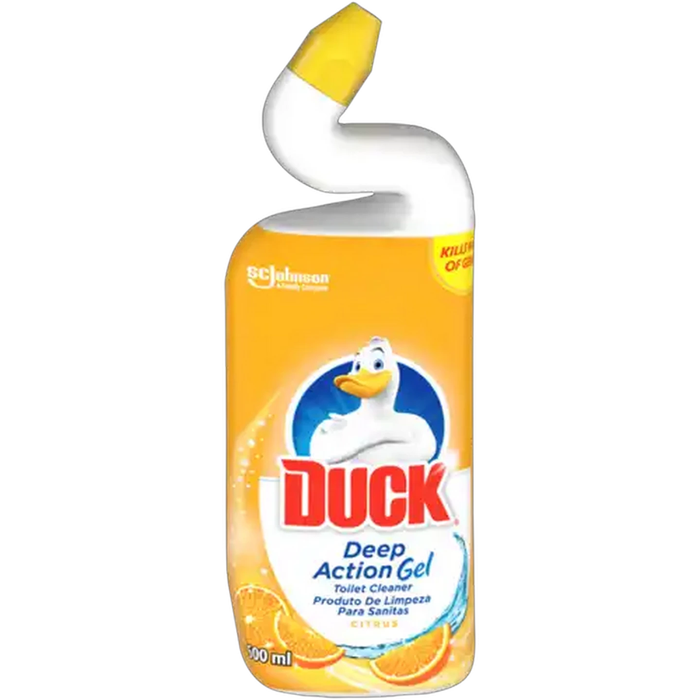 Image of Duck Deep Action Gel Citrus Toilet Cleaner 500ml