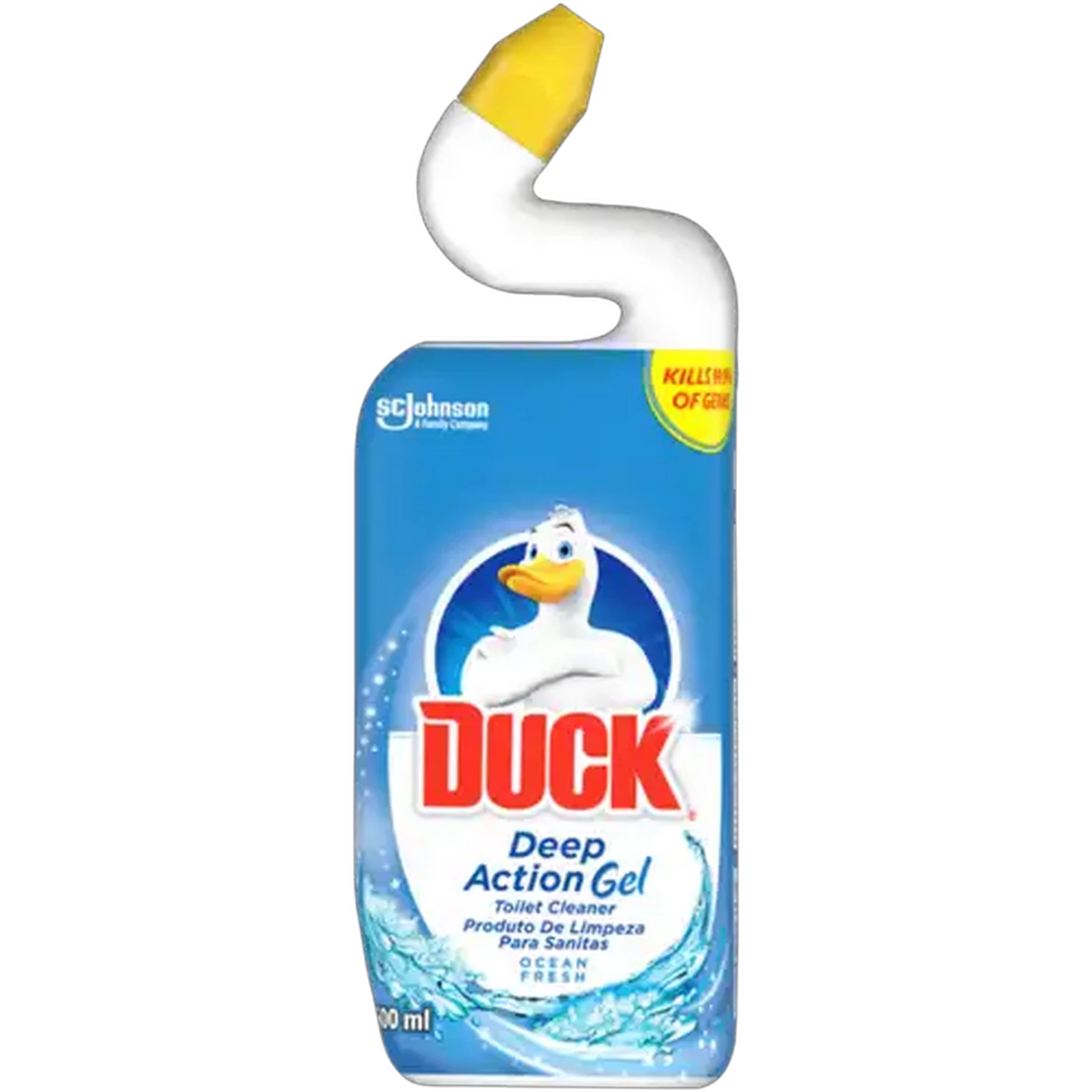 Image of Duck Deep Action Gel Ocean Fresh Toilet Cleaner 500ml